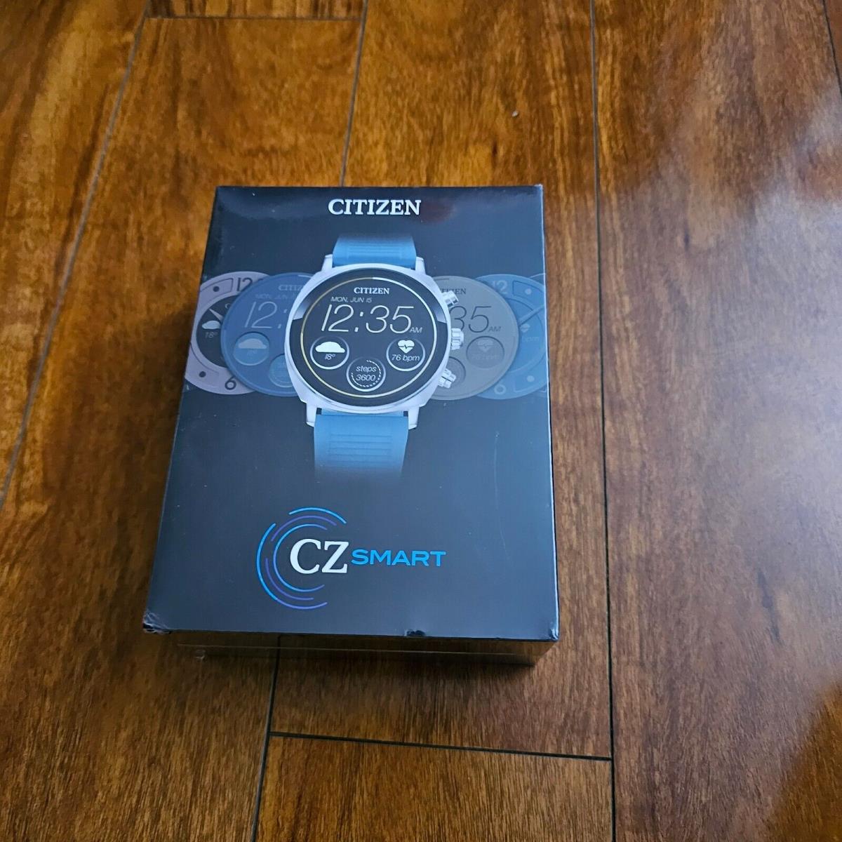 Citizen CZ Smart Touchscreen Blue Silicone Smart Watch 41MM MX1000-01X