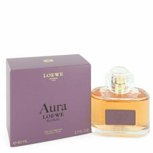 Aura Loewe Floral by Loewe Eau De Parfum Spray 2.7 oz / 80 ml For Women