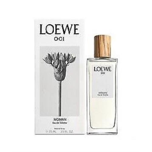 Loewe Ladies Loewe 001 Edt Spray 2.5 oz Fragrances 8426017072175