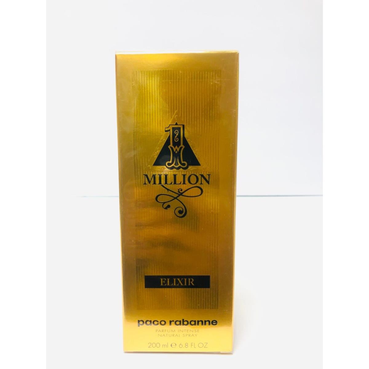 1 Million Elixir by Paco Rabanne For Men Parfum Intense Spray 200ml e 6.8 Fl.oz