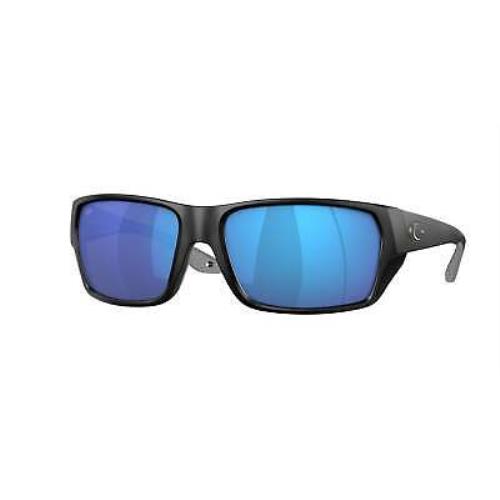 Costa Sunglasses-tailfin-matte Black W/blue Mirror-580P