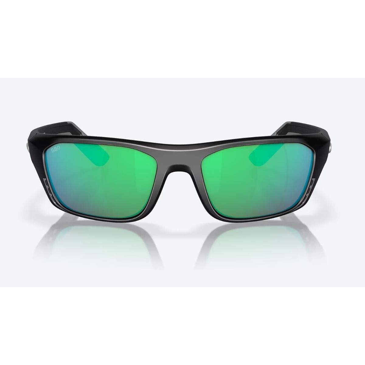 Costa Del Mar Whitetip Pro Matte Black / Green Mirror Polarized Glass 580G