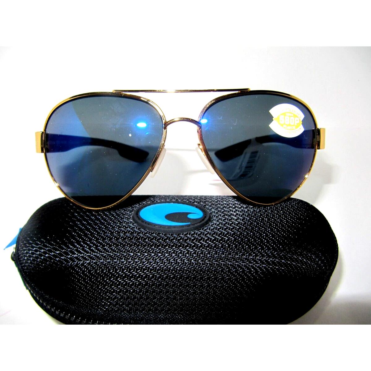 Costa Del Mar Men`s South Point Sunglasses Blue Mirror 580 Poalarized