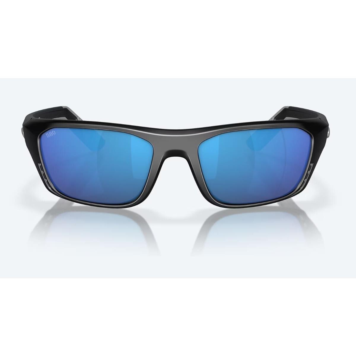 Costa Del Mar Whitetip Pro Matte Black / Blue Mirror Polarized Glass 580G