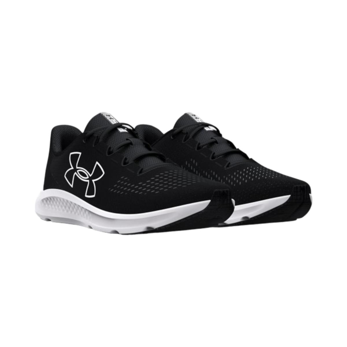 Mens Under Armour Charged Pursuit 3 BL Running Shoes - Black Size 10 US