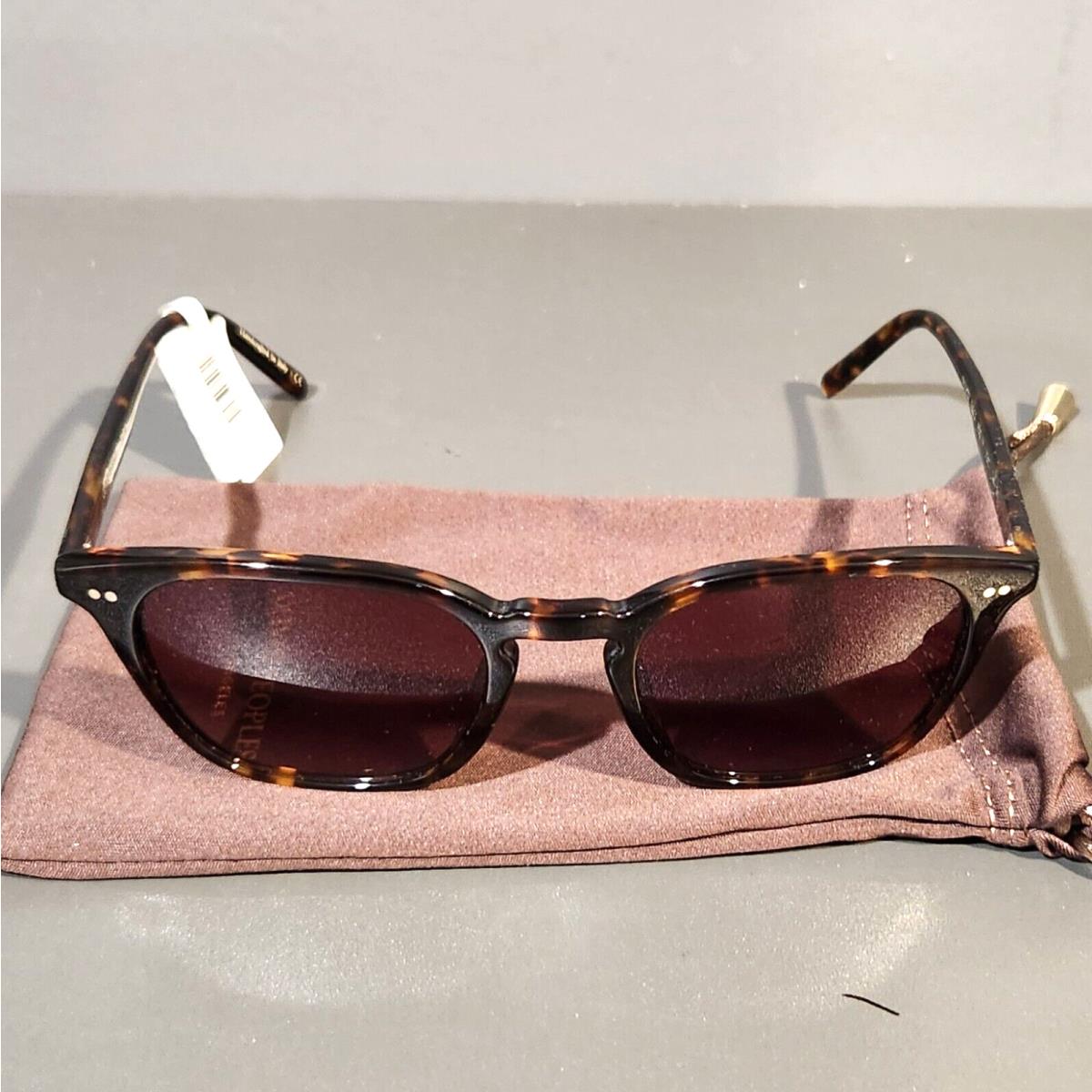 Oliver Peoples OV5462SU 165413 Dark Havana Brown Gradient Sunglasses 52-21-145