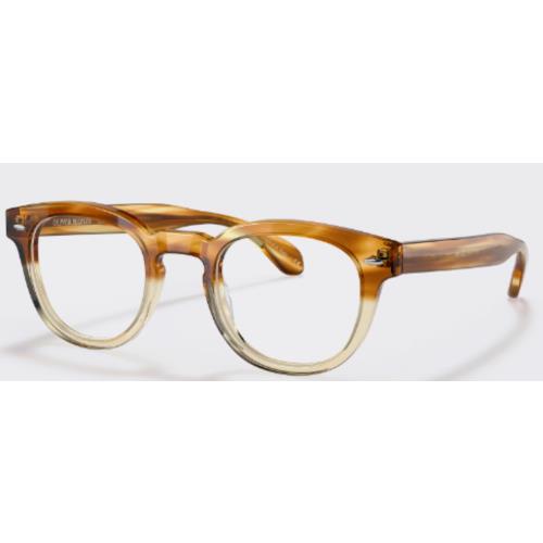 Oliver Peoples Sheldrake OV5036 1674 Honey Round Men`s Eyeglasses