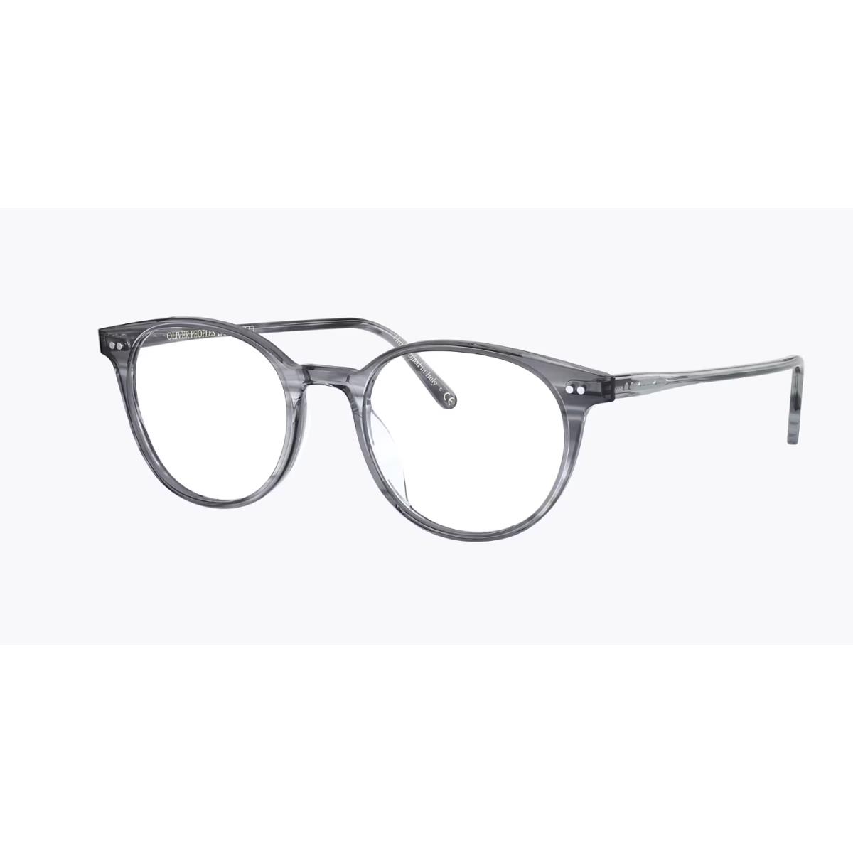 Oliver Peoples 0OVOV5429F Mikett 1688 Navy Smoke 49MM Round Men`seyeglasses