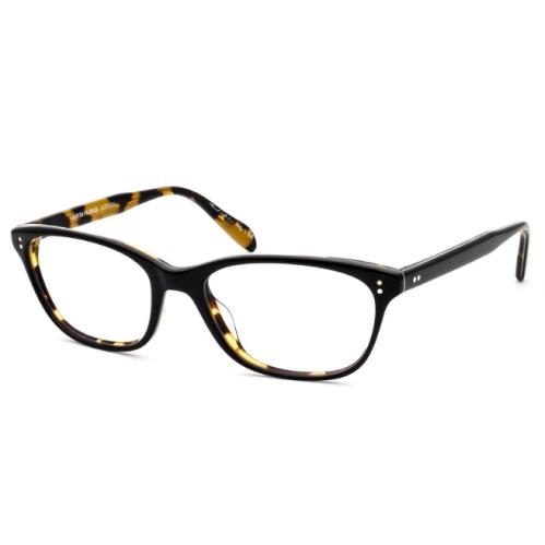 Oliver Peoples OV5224 1309 Ashton Black Tortoise Square Men`s Eyeglasses - Frame: Black Tortoise, Lens: