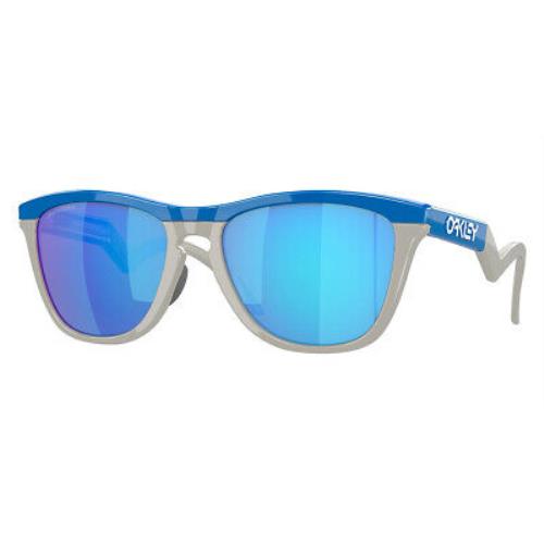 Oakley Frogskins Hybrid OO9289 Primary Blue/cool Gray 55mm - Frame: Primary Blue/Cool Gray, Lens: Prizm Sapphire Mirrored