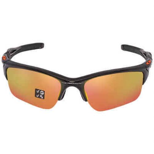 Oakley Half Jacket 2.0 Xl Fire Iridium Polarized Sport Men`s Sunglasses 0OO9154
