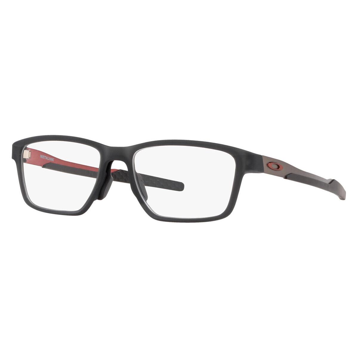 Oakley OX8153 Eyeglasses RX Men Gray Rectangle 55mm