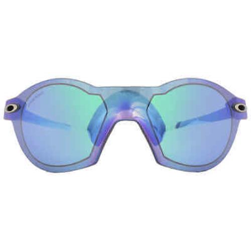 Oakley Resubzero Prizm Sapphire Shield Unisex Sunglasses OO9098 909803 48 - Lens: Blue