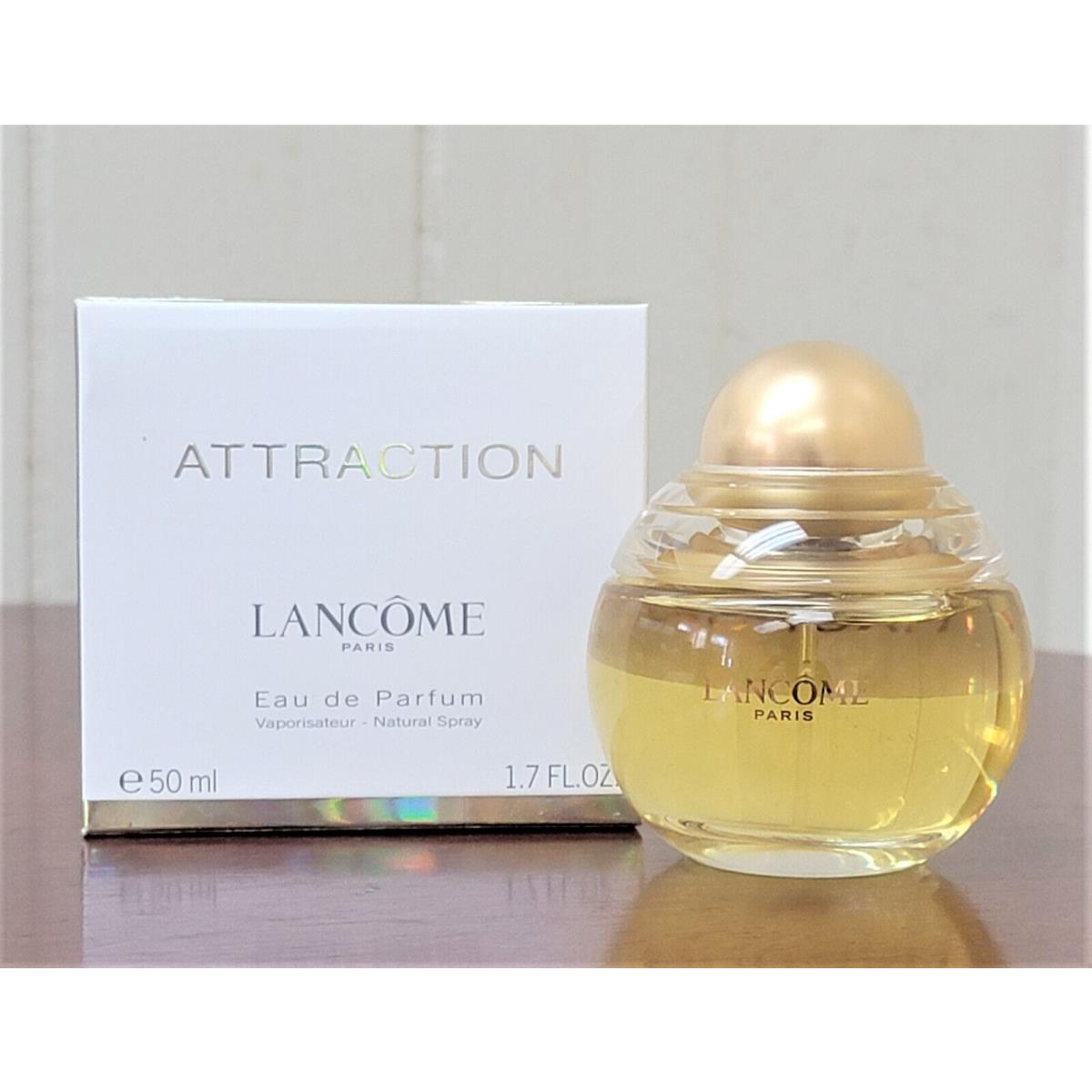 Attraction by Lancome 1.7 oz / 50 ml Edp Spy Perfume For Women Femme Vintage