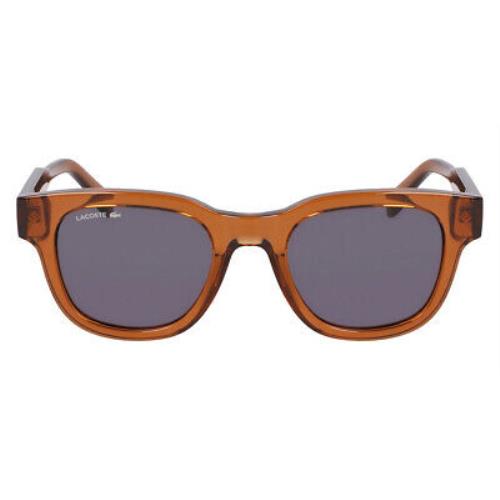 Lacoste L6023S Sunglasses Unisex Brown 49mm