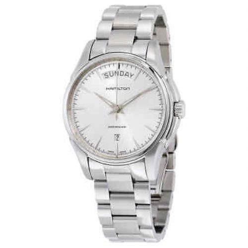 Hamilton Jazzmaster Silver Dial Stainless Steel Men`s Watch H32505151 - Dial: Silver, Band: Silver, Bezel: Silver