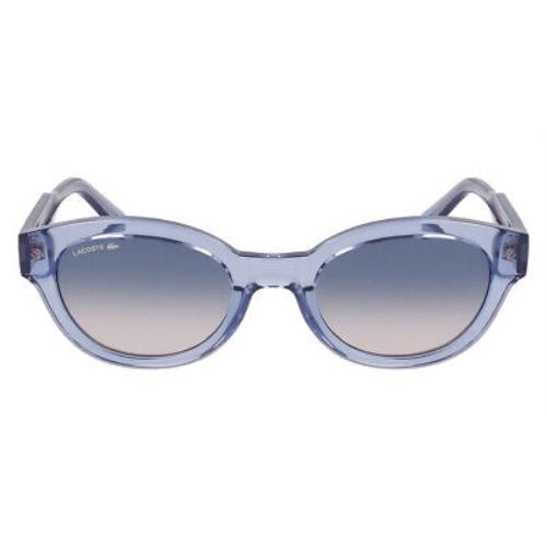 Lacoste L6024S Sunglasses Women Azure 52mm