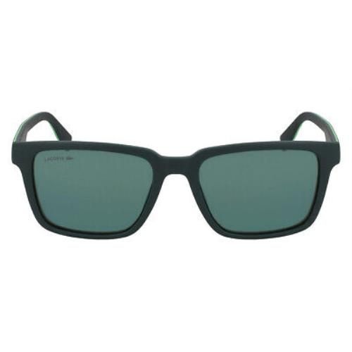 Lacoste L6032S Sunglasses Men Matte Green 54mm