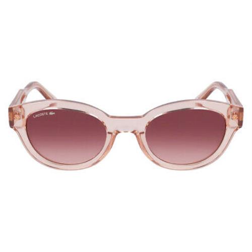 Lacoste L6024S Sunglasses Women Rose 52mm