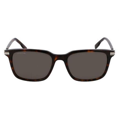 Lacoste L6035S Sunglasses Men Dark Havana 53mm