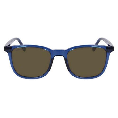 Lacoste L915S Sunglasses Men Transparent Blue 53mm