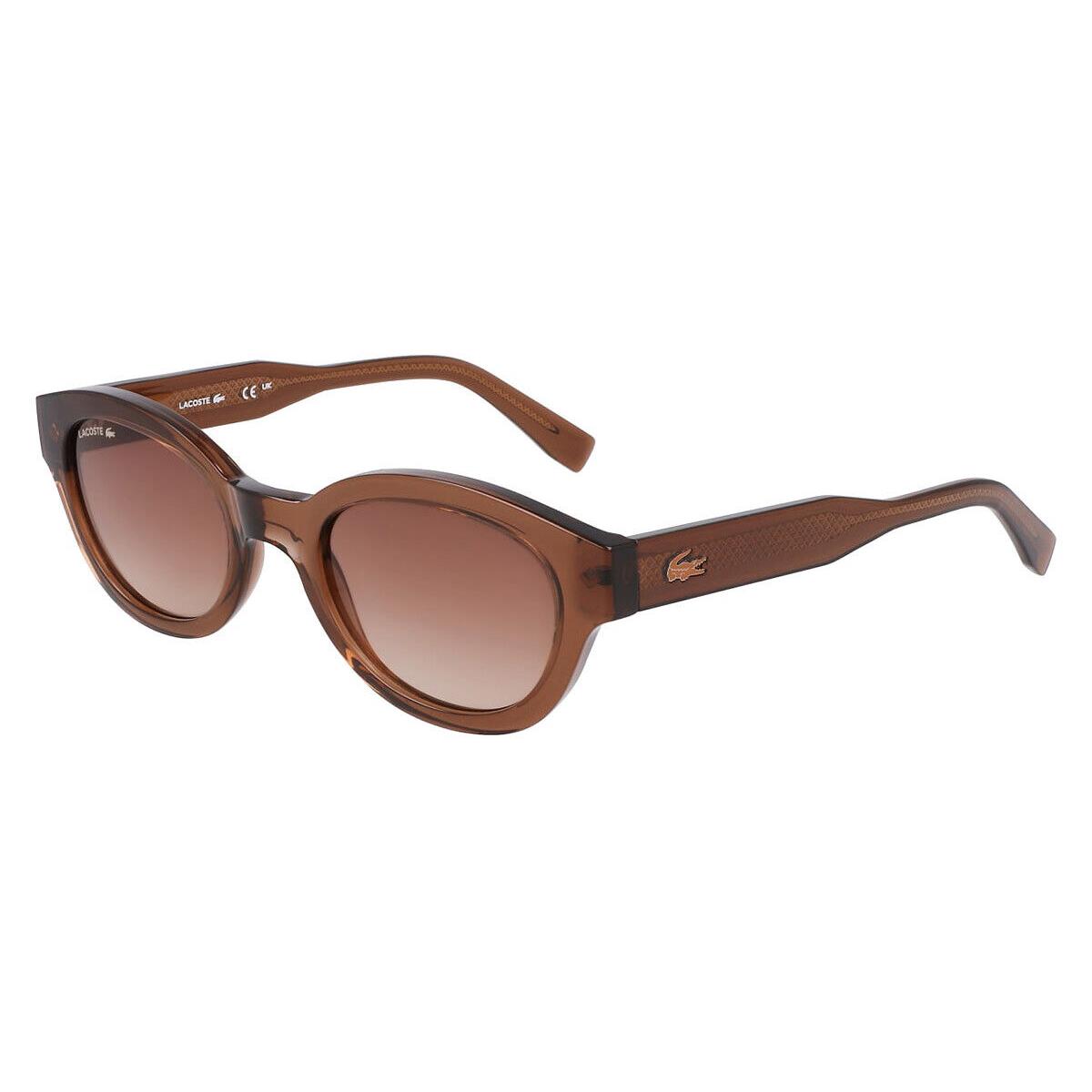 Lacoste L6024S Sunglasses Women Brown 52mm