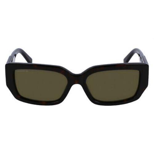 Lacoste L6021S Sunglasses Women Havana 55mm