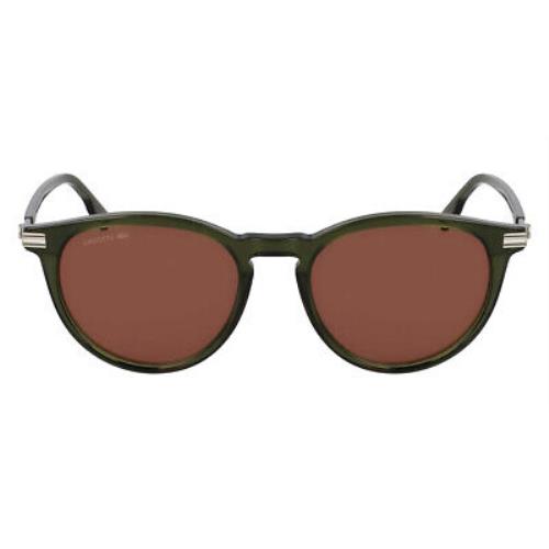 Lacoste L6034S Sunglasses Men Khaki 51mm
