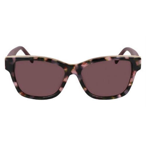 Dkny DK549S Sunglasses Women Blush Tortoise 54mm