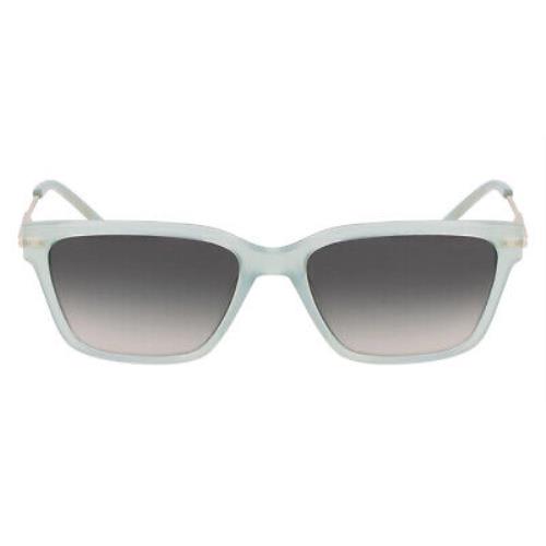 Dkny DK713S Sunglasses Women Light Green 56mm - Frame: Light Green