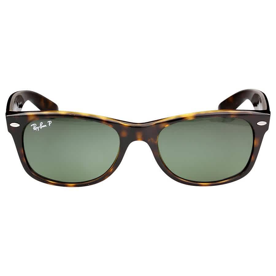 Ray-ban Polarized W-r Black / Tortoise 50mm Sunglasses 52mm Tortoise Frames