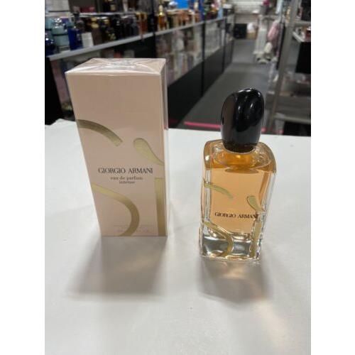 Giorgio Armani Si Edp Intense Refillable Spray 100ml Women`s Perfume