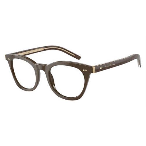 Giorgio Armani AR7251F Eyeglasses Women Brown/crystal 48mm