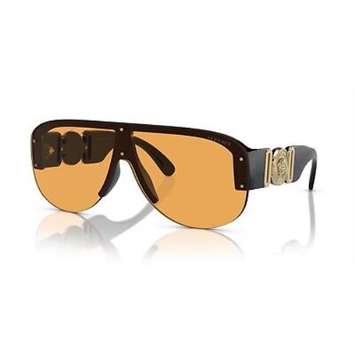 Versace Sunglasses VE4391 GB17 48mm Black / Orange Lens