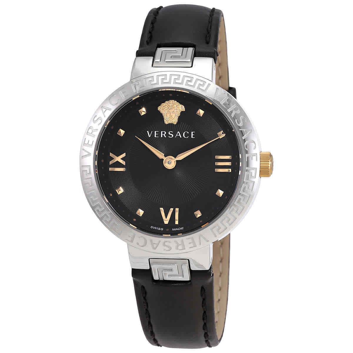 Versace Greca Women`s Black Watch - VE2K00221