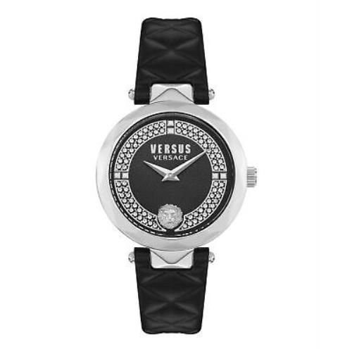 Versus Versace Womens Covent Garden Stainless Steel 36mm Strap Fashion Watch