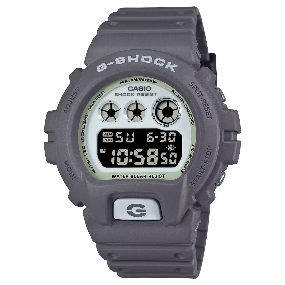 Casio G-shock Digital 6900 Series Grey Watch DW6900HD-8