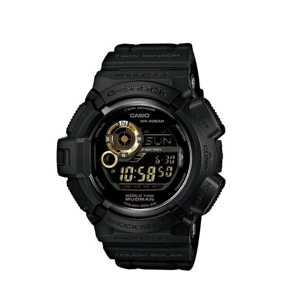 Casio G-shock Men`s G9300GB-1 G Shock Digital Quartz Black Solar Watch