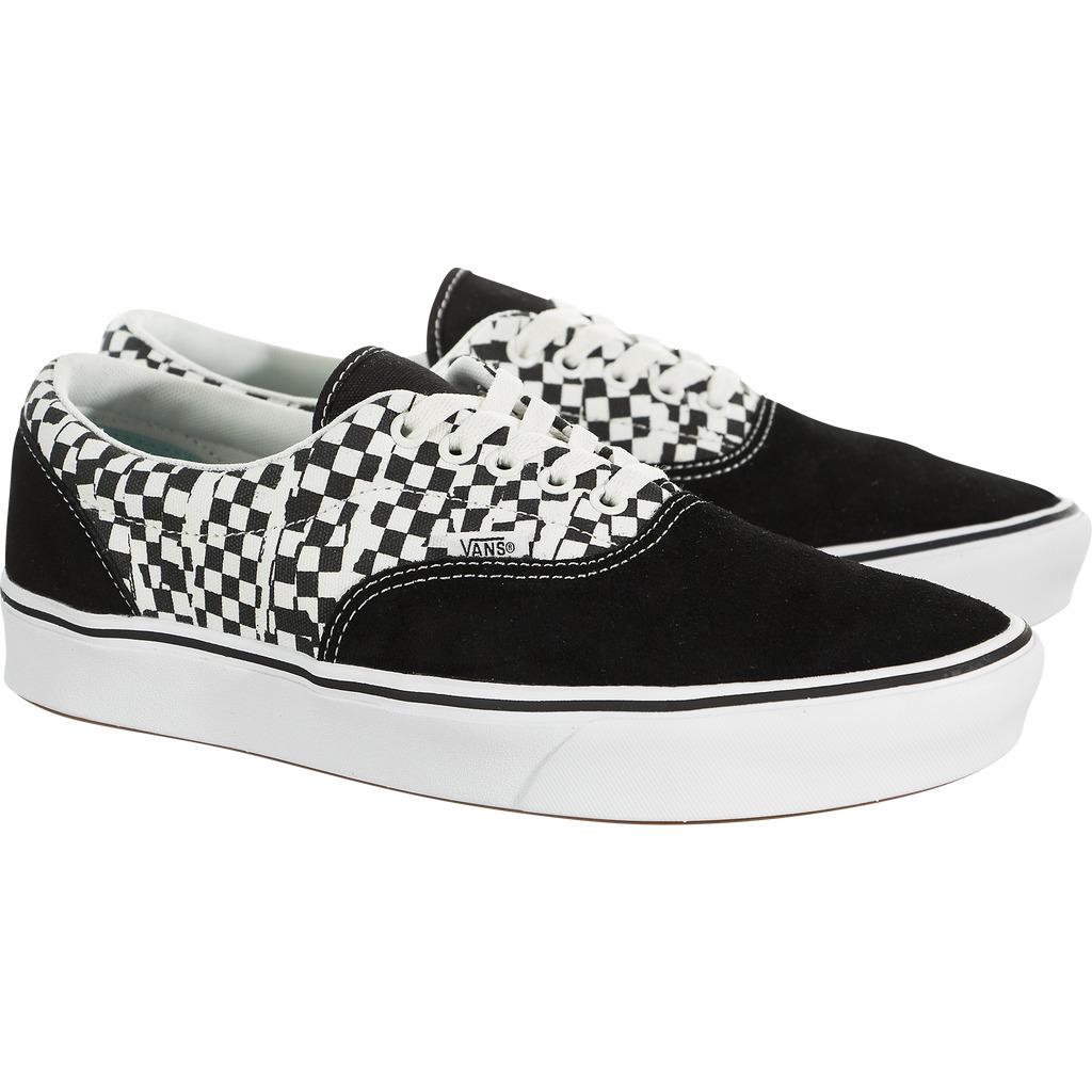 Men`s Vans Era Comfycush `tear Check` VN0A3WM9V9Y - Black/White