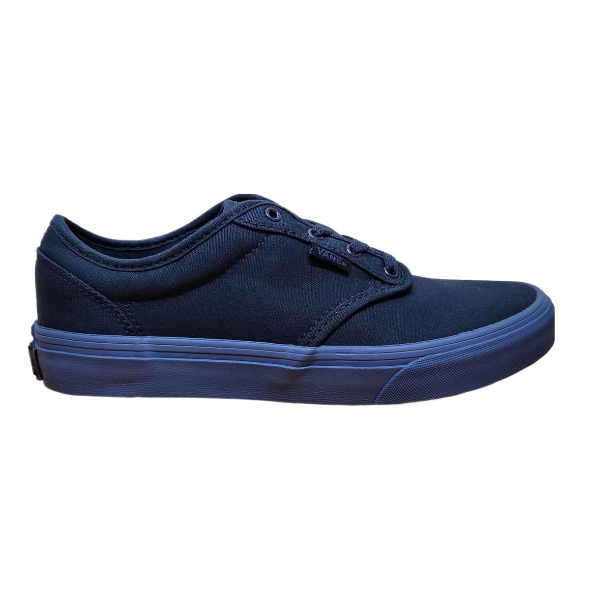 Vans Grade School Youth Atwood Sneaker Check Liner Dress Blue/blue VN0003Z9IB4