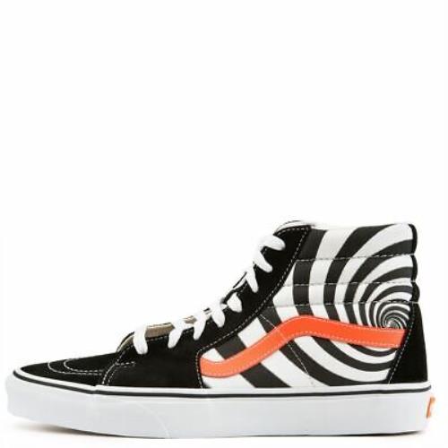 Vans U SK8-HI Sneakers Swirl Black / Flery Coral