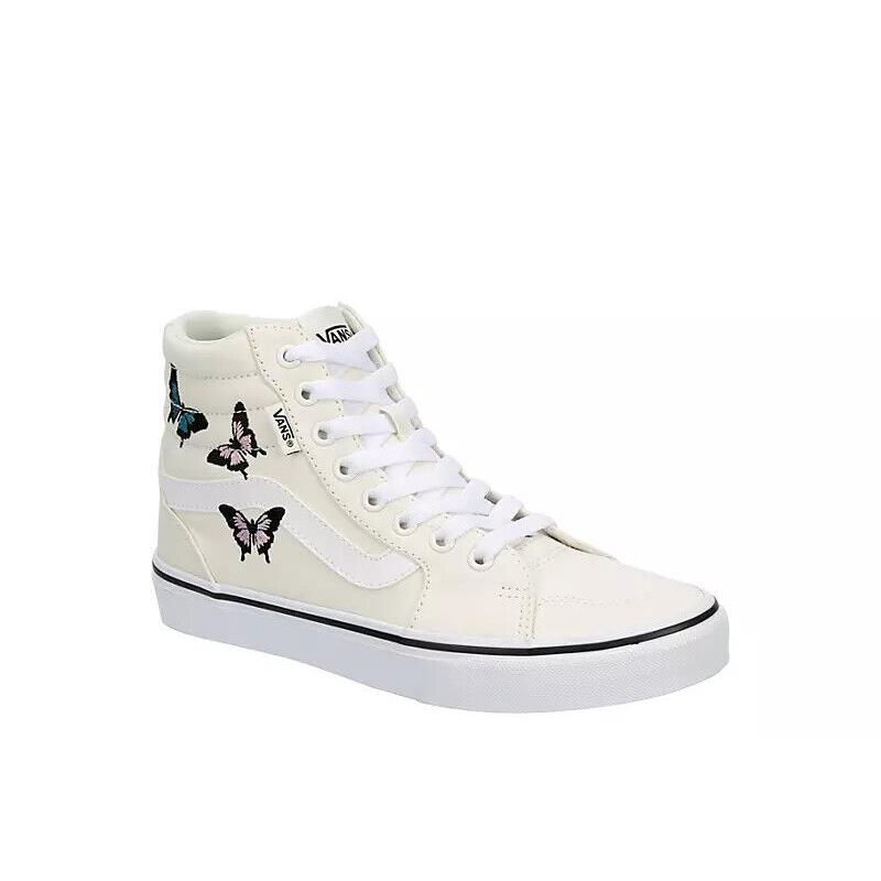 Vans Womens Filmore High Top Tapered Platform Sneaker White