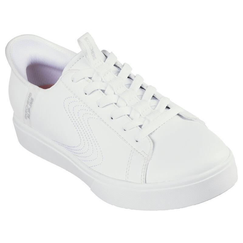 Womens Skechers Slip-ins: Cordova Classic- Reign White Leather