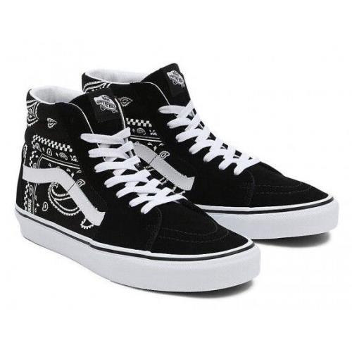 Vans SK8-HI Men`s Peace Paisley Black / True White VN0A5JMJB0E