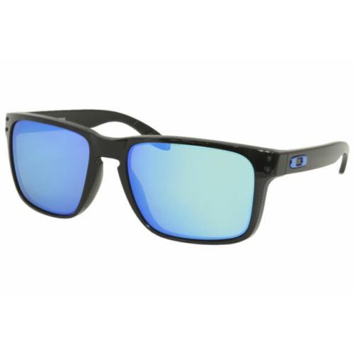 Oakley Men`s OO9417 Holbrook XL Square Sunglasses Polished Black/prizm Sapphire