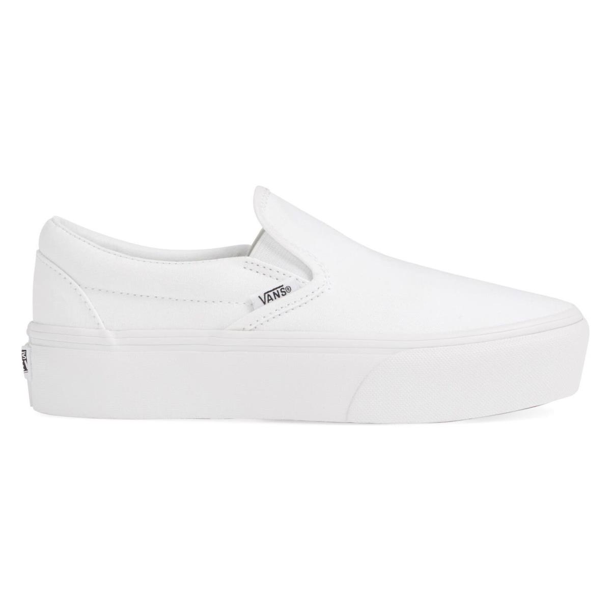 Vans Slip On Platform Stackform Sneaker White Women 6-11
