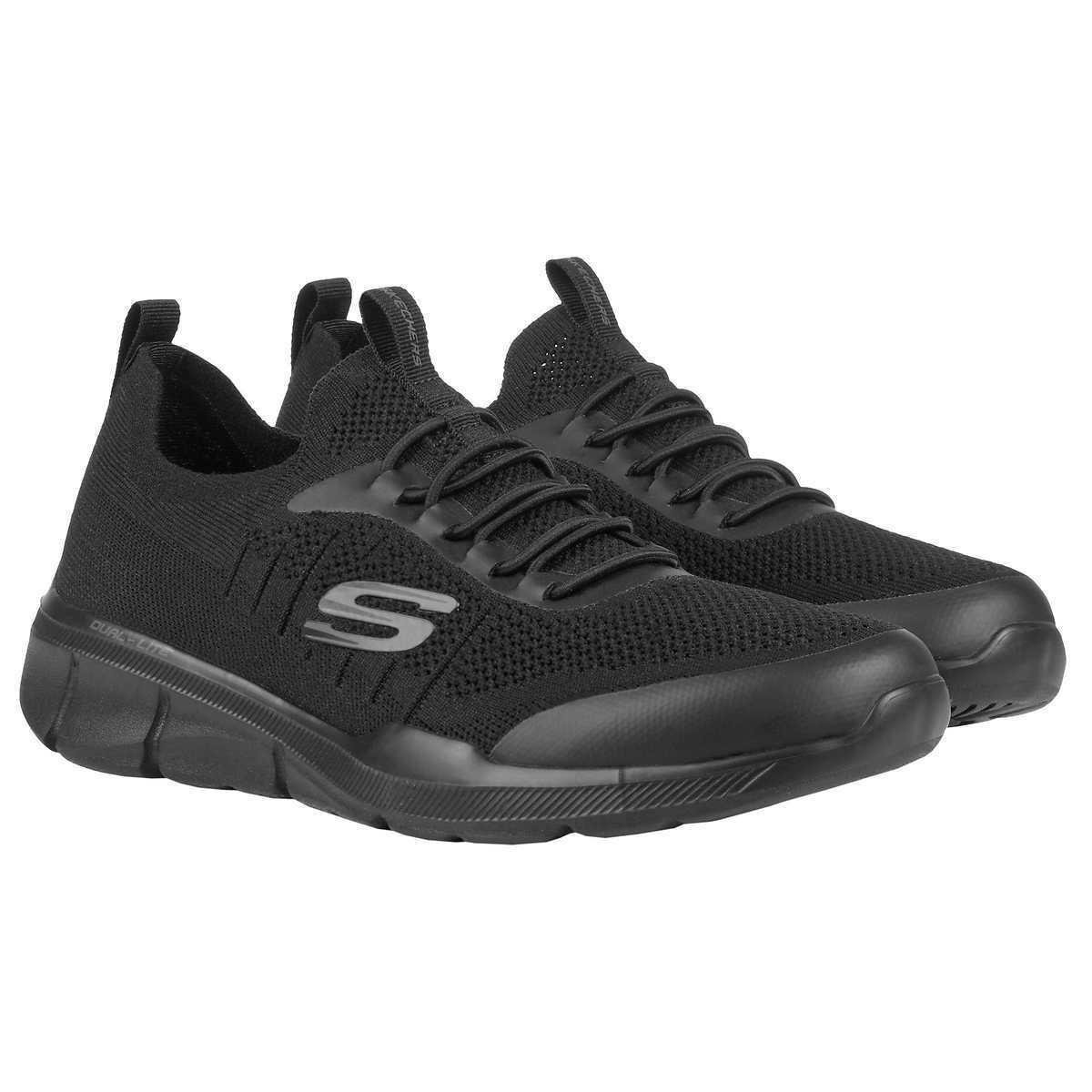 Skechers Men`s Athletic Slip-on Sneaker Relaxed Fit + Color Black