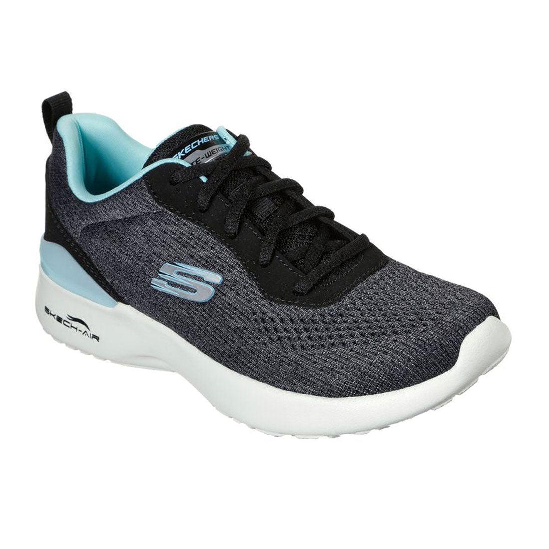 Skechers Air Dynamight Top Prize Women`s Sneakers Black/Turquoise