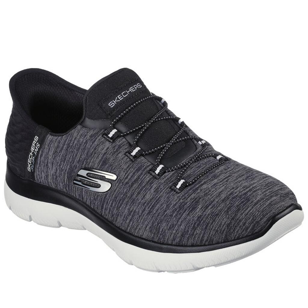 Skechers Slip-ins: Summits - Black/white - azzling Haze