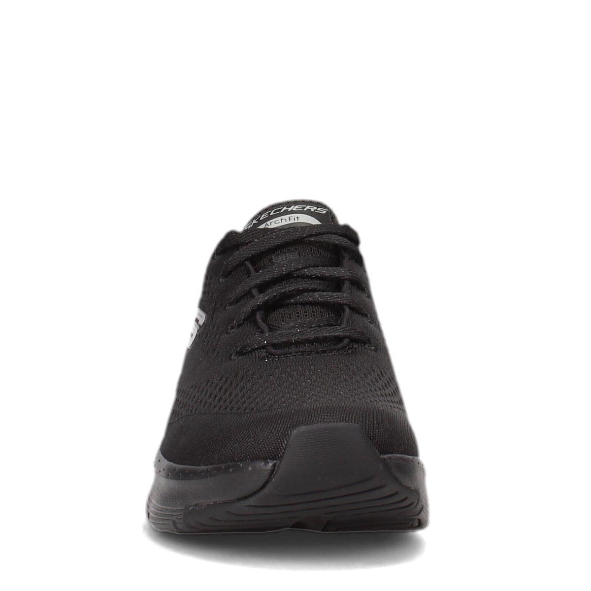 Women`s Skechers Arch Fit - Big Appeal Sneaker - Wide Width 149057W-BBK Black F